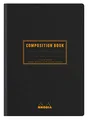 Produktbild: Rhodia 119209C - Heft Softcover Composition Book DIN A5 (14,8x21 cm), 80 Blatt, kariert, Clairefontaine Papier weiß 80g, Cover schwarz, 1 Stück