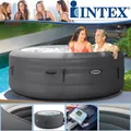 Produktbild: Intex Whirlpool Simple Spa Ø 196x66cm aufblasbar Purespa outdoor für 4 Personen