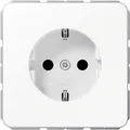 Produktbild: JUNG SCHUKO Steckdose CD1520WW alpinweiss CD1520WW (CD1520WW)