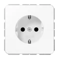 Produktbild: Jung CD1520WW Schutzkontakt-Steckdose, 16 A 250 V ~, Duroplast, Serie CD, alpinweiß