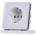 Produktbild: Jung Schuko-Steckdose, alpinweiß CD 1520 WW