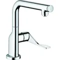 Produktbild: hansgrohe AXOR Citterio DN15 Einhebel-Küchenmischer Select 230 mit Schwenkauslauf, 39860310, Farbe: Brushed Red Gold