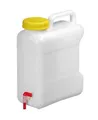 Produktbild: Wasserkanister Weithalskanister Kanister 10 L Hahn Griff Deckel DIN96 129840b