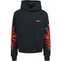 Produktbild: Amiri Spot Tie Dye Sleeves Schwarzer Kapuzenpullover