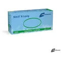 Produktbild: DocMed Nitril-Handschuhe Nitril 3000 Blue X-Long U.-Handschuhe PF, Gr. S/M/L/XL (Einweghandschuhe, 100-St., Universell einsetzbar, Hochelastisch und reißfest) Puder- und Latexfrei – ideal für Personen mit Allergie L