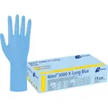 Produktbild: Meditrade Nitril 3000 X-Long 1282 Handschuhe blau: Gr. L