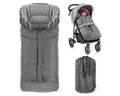 Produktbild: Zamboo Fußsack Grau, Universal Winter Fußsack z.B. für joie Buggy Kinderwagen Winterfußsack
