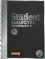 Produktbild: BRUNNEN Collegeblock Premium Student „Hardwired“ | A4, Lineatur 27, 80 Blatt, schwarz