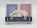 Produktbild: 2x 56 Spielkarten - Kartenspiel - Poker Romme Skat Bridge