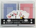 Produktbild: Karten Kartenspiel 2 x 56 Spielkarten 1 Box Romme Poker Canasta Bridge Neu OVP