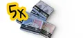 Produktbild: 5x Spielkarten Poker 2er Set 2x56 Neu Skat Romme mit Aufbewahrungsbox Rot Blau