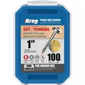 Produktbild: Kreg Europe GmbH Zubehör Taschenbohrlehre - Kreg Schneidschrauben 25mm grob Maxi-Loc KR-SML-C1-100-INT