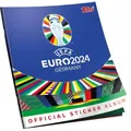 Produktbild: Topps UEFA EURO 2024 Sticker – 1 Leeralbum (SC)+ 707 Sticker ( Komplett Set )
