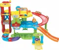 Produktbild: VTech Baby Flitzer - Parkgarage – Interaktives Spielzeug mit Abschleppwagen, Aufzug, Rutsche, Tankstelle u. v. m. – Für Kinder von 1-5 Jahren