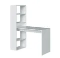 Produktbild: FORES HABITAT Regal-Schreibtisch in Artik-Weiß - 120x144x53 (BxHxT)