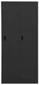 Produktbild: vidaXL Kleiderschrank Anthrazit 80x50x180 cm Stahl