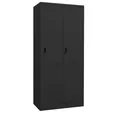 Produktbild: vidaXL Kleiderschrank Kleiderschrank Anthrazit 80x50x180 cm Stahl (1-St)