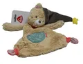 Produktbild: Fehn Schmusetuch Baby Schnuffeltuch mit Bär Köpfchen - Kuscheltuch für Neugebore