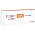 Produktbild: Eliquis 5 mg Filmtabletten 60 St
