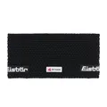 Produktbild: Eisbär Jamie Ski Austria Stirnband schwarz – Grobstrick, 13,5 cm Höhe, Recyceltes Fleece-Innenband, Merino-Mix (Mulesingfrei) – Damen & Herren Stirnband für Winter & Outdoor