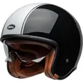 Produktbild: Bell TX 501 Rally, Jethelm - Schwarz/Weiß - S