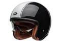 Produktbild: Bell Motorradhelm Bell TX501 Rally Jethelm Schwarz / Weiss (1er Set), jethelm für motorrad