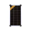 Produktbild: enjoy solar® Solarpanel klassisches monokristallines Solarmodul 50W 12V (silberner Rahmen), 156,75mm Perc-Zellen, 0% MwSt.