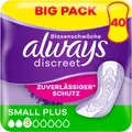 Produktbild: Always Discreet Inkontinenzeinlagen Frauen Normal 40 Stück Rundumschutz