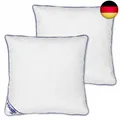 Produktbild: Irisette Body Contour Kopfkissen 80x80 cm mit abnehmbarem Bezug aus Softer