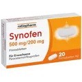 Produktbild: Synofen – mit Ibuprofen und Paracetamol