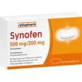 Produktbild: SYNOFEN 500 mg/200 mg Filmtabletten 20 St. PZN 18218515