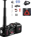 Produktbild: VEVOR Elektro-Wagenheber 5T, elektrischer Scherenwagenheber mit integrierter Pumpe, 12-V-Reifenmontiermaschine, Ersatz-Elektro-Schlagschrauber und LED-Licht-Wagenheber-Kit