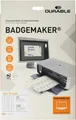Produktbild: Durable Einsteckschilder Badgemaker, 280 Schilder, 34 x 74 mm, weiß, 142502