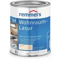 Produktbild: Remmers Wohnraum-lasur Weiß, 0,75 Liter, Holzlasur Innen, Für Möbel, Böden, Innentüren Und Treppen Geeignet, Mit Abperleffekt