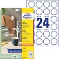 Produktbild: AVERY Zweckform Etiketten L3415-10 weiß 40,0 x 40,0 mm, 10 Blatt