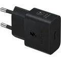 Produktbild: SAMSUNG 25W Power Adapter USB-C ohne Kabel, schwarz Schnellladegerät
