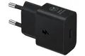 Produktbild: Samsung Schnellladeadapter, Energieeffizientes Ladegerät, USB-C, 25 Watt, Schwarz, EP-T2510N