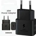 Produktbild: Original Samsung 25W Power Adapter Schwarz Schnellladegerät EP-T2510