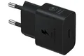 Produktbild: Samsung Schnellladegerät - ohne Datenkabel - USB-C 25W - schwarz