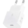 Produktbild: Wandladegerät Samsung Fast Charge EP-T2510NW PD 25W USB-C Weiß Netzladegerät