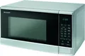 Produktbild: Sharp Mikrowelle R-270S 20L 800W Silber Auftauprogramm Glas Drehteller