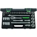 Produktbild: Stahlwille Steckschlüssel-Sortiment 1/2 Zoll-Vierkant 32-teilig, Typ: 6 (32 mm, 19 mm, 12 mm, 24 mm, 14 mm, 22 mm, 33 mm, 16 mm, 23 mm, 34 mm, 10 mm, 21 mm, 18 mm, 27 mm, 31 mm, 17 mm, 11 mm, 15 mm, 26 mm, 30 mm, 28 mm, 29 mm, 13 mm, 20 mm, 25 mm) (91332368)