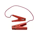 Produktbild: Krokodilklemmverbinder rot Zaun an Zaun Seil Elektrozaun Anschluss