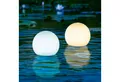 Produktbild: esotec LED Teichleuchte 2x Schwimmende Solarkugeln Float D=15 Duo Color 6500K 3000K 102125