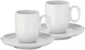 Produktbild: WMF Barista ESPRESSO TASSE-SET 4 Teilig weiß porzellan spülmaschinenfest