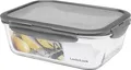 Produktbild: LOCK & LOCK Boroseal Glas Frischhaltedose 2L | rechteckig | luftdicht | mikrowellengeeignet | grau