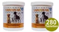 Produktbild: NutriLabs Canicox Hund 2xHD140 Kautabletten beanspruchte Gelenke (182,71 EUR/kg)
