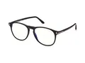 Produktbild: Tom Ford FT5805-B 001 52 Brille Brillenfassung Brillengestell Schwarz Blaufilter