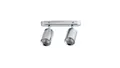 Produktbild: 5907629276555 Zestaw reflektorów spot Belize chrom IP44 2xGU10 Light Prestige Li
