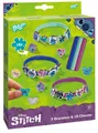 Produktbild: TM ESSENTIALS Stitch Bracelet Set of 18 Charms for Kids   Yellow Blue and Red Ch